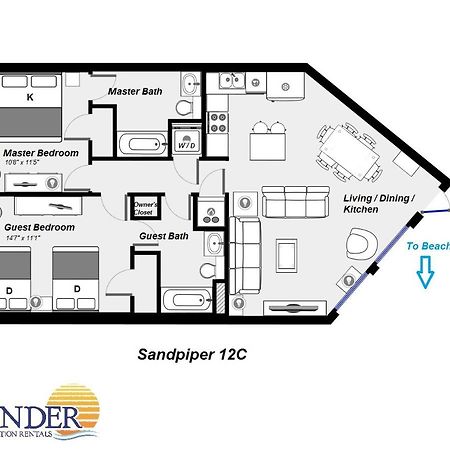 Sandpiper 12C Villa Gulf Shores Exterior photo